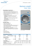 ELECTROLUX LAUNDRY SYSTEMS T4530 Manuel utilisateur