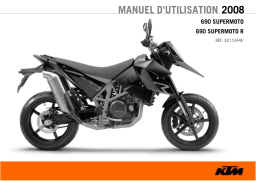 KTM 690 SUPERMOTO Manuel utilisateur