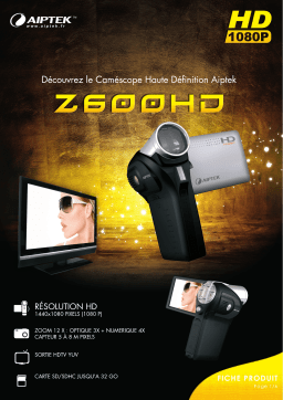 AIPTEK DV-Z600 Manuel utilisateur