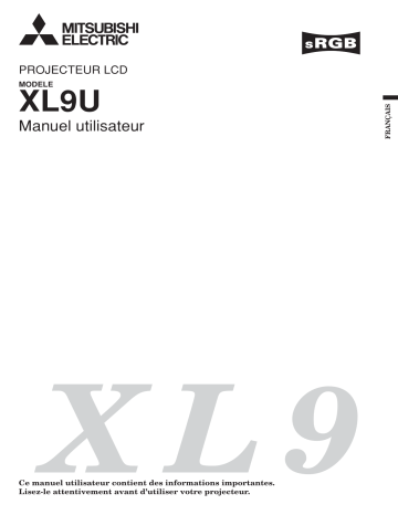 Manuel du propriétaire | Mitsubishi XL9U Manuel utilisateur | Fixfr