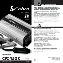 Cobra CPI450C Manuel utilisateur