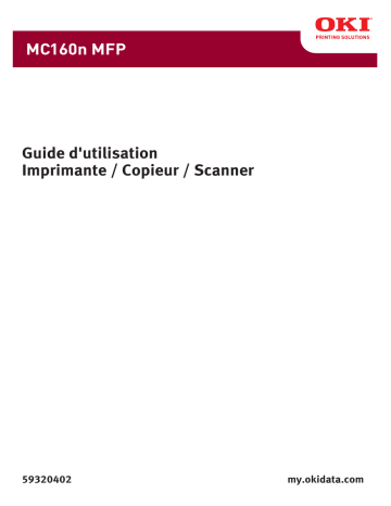 Manuel du propriétaire | OKI MC160MFP Manuel utilisateur | Fixfr