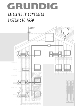 Grundig STC 1650 Manuel utilisateur