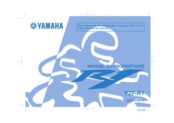 Manuel du propriétaire | Yamaha YZF-R1 Manuel utilisateur | Fixfr