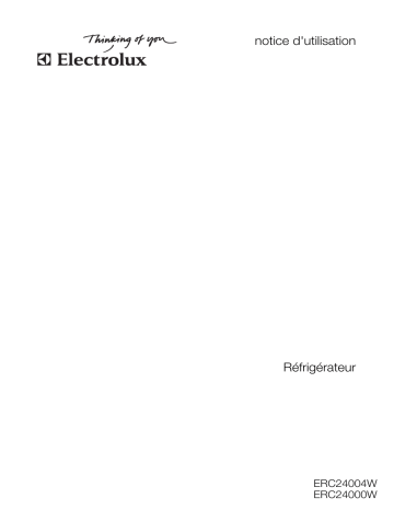 Manuel du propriétaire | Electrolux ERN1402AOW Manuel utilisateur | Fixfr