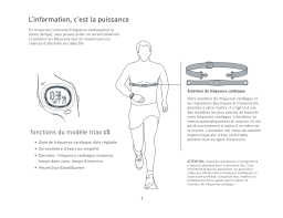 Nike Triax C5 Manuel utilisateur