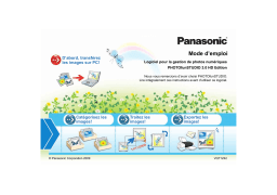 Panasonic PHOTOFUNSTUDIO 3.0 HD EDITION Manuel utilisateur