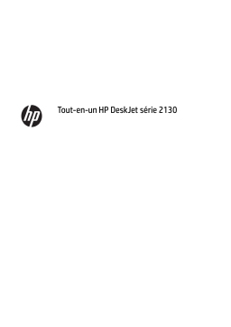 HP DESKJET 2135 AIO Manuel utilisateur