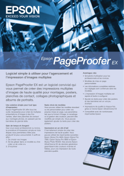 Epson PAGEPROOFER EX Manuel utilisateur