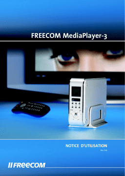 Freecom MEDIAPLAYER 3 Manuel utilisateur