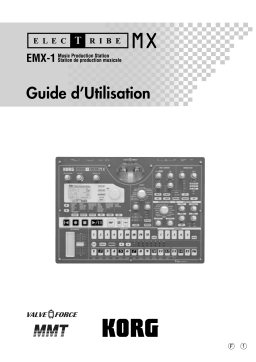 Korg EMX1 Manuel utilisateur