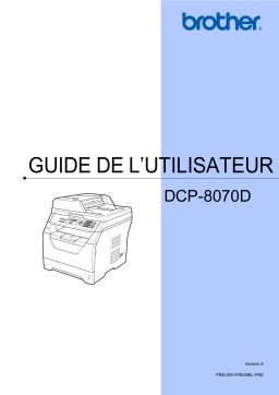 Brother DCP-8070D Manuel utilisateur