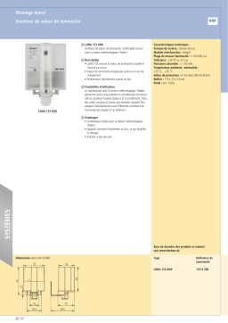 THEBEN LUNA 133 KNX Manuel utilisateur