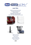DeLonghi KCP815.R Manuel utilisateur