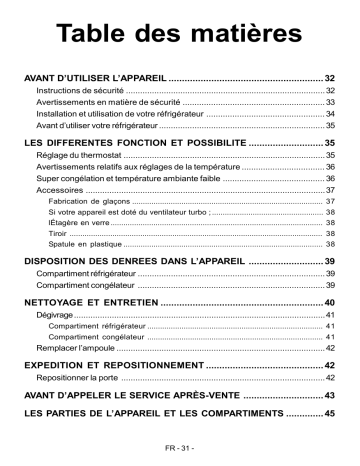 Manuel du propriétaire | Smeg FD43PB1 Manuel utilisateur | Fixfr