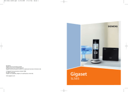 Siemens Gigaset SL565 Manuel utilisateur