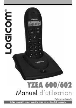 Logicom YZEA 602 Manuel utilisateur