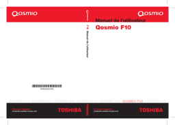 Toshiba QF10 Manuel utilisateur