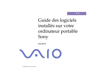 Manuel du propriétaire | Sony PCG-SR1K Manuel utilisateur | Fixfr