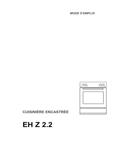 Manuel du propriétaire | Therma EH Z 2.2 Manuel utilisateur | Fixfr