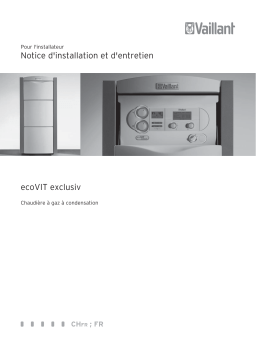 Vaillant ECOVIT EXCLUSIV Manuel utilisateur