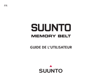 Manuel du propriétaire | Suunto Memory Belt Manuel utilisateur | Fixfr