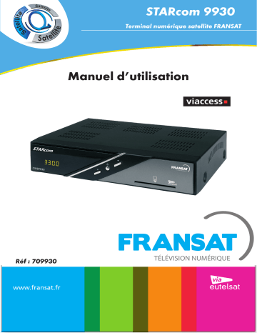 Manuel du propriétaire | Optex FRANSAT ORS 9930 Manuel utilisateur | Fixfr