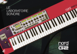 Clavia Nord Modular G2, G2X, G2 Engine | AI Chat &amp; PDF