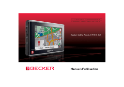Becker TRAFFIC ASSIST Z099 Manuel utilisateur