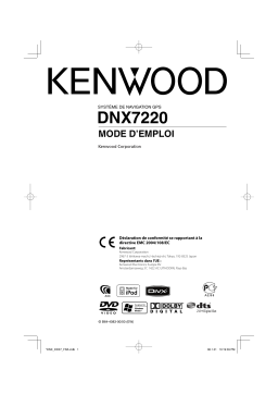 Kenwood DNX7220 Manuel utilisateur