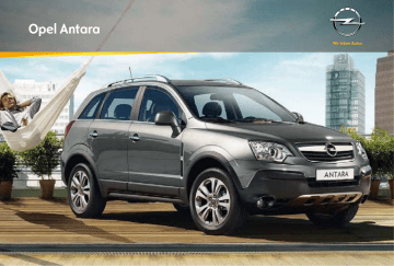 Manuel du propriétaire | Opel Antara Manuel utilisateur | Fixfr