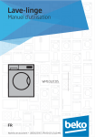Beko WM1012CDS Manuel d'utilisation | AI Chat &amp; PDF
