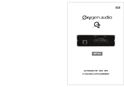 Oxygen MP 104 Manuel utilisateur