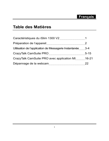 Manuel du propriétaire | Genius ISLIM 1300V2 Manuel utilisateur | Fixfr