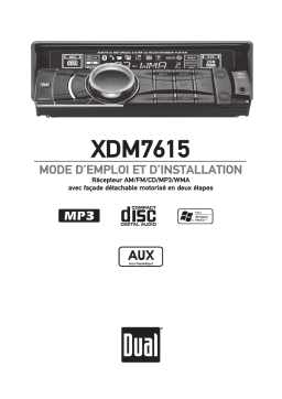 Dual XDM7615 Manuel utilisateur