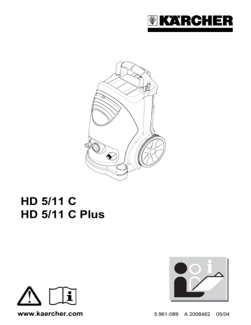 Manuel du propriétaire | Kärcher HD 5 11 C PLUS Manuel utilisateur | Fixfr