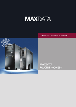 MAXDATA PGAVORIT 4000 I S Manuel utilisateur