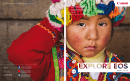 Canon EXPLORE EOS BROCHURE - ISSUE 1 - SUMMER 2014 Manuel utilisateur