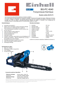 EINHELL BG-PC 4040 Manuel utilisateur