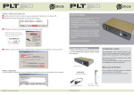 OXANCE PLT130 Manuel utilisateur