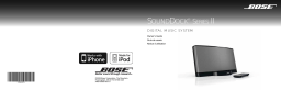 Bose SoundDock Series II Manuel utilisateur