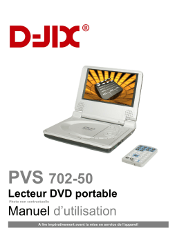 D-JIX PVS 702-50 Manuel utilisateur