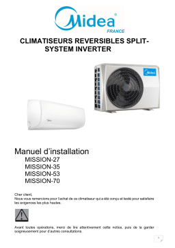 Midea GS8551 Manuel utilisateur