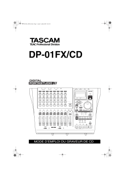 Tascam DP-01FX Manuel utilisateur