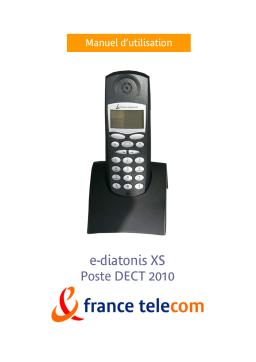 ORANGE DECT 2010 Manuel utilisateur