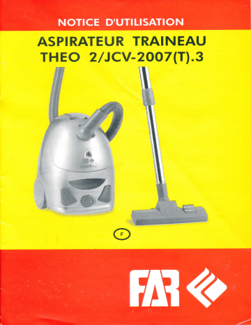 Manuel du propriétaire | Far THEO 2JCV-2007(T).3 Manuel utilisateur | Fixfr