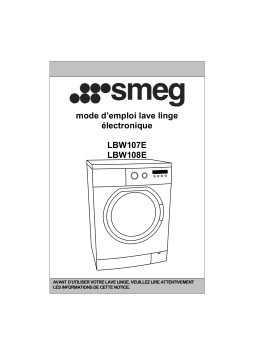 Smeg LBW108E Manuel utilisateur