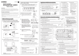 Yamaha STAGEPAS 400I Manuel utilisateur