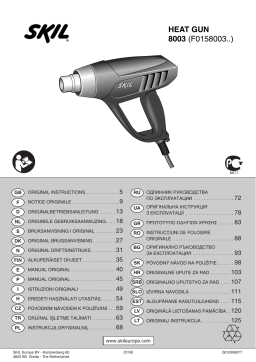 Skil 8003 Manuel utilisateur