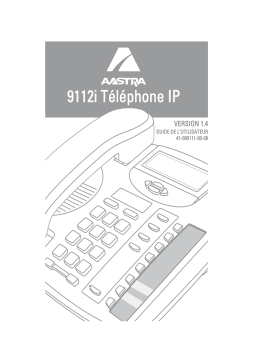 Aastra 9112i IP PHONE Manuel utilisateur